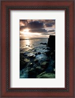 Framed Sunrise over the sea, Cabrillo National Monument, San Diego, California, USA
