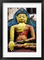 Framed Statue of Buddha, Kathmandu, Nepal