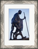 Framed Statue of Mahatma Gandhi, Chennai, Tamil Nadu, India