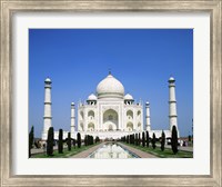 Framed Facade of the Taj Mahal, Agra, Uttar Pradesh, India