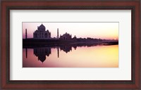 Framed Silhouette of the Taj Mahal, Agra, Uttar Pradesh, India