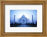 Framed Facade of the Taj Mahal, India