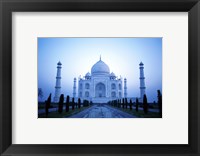 Framed Facade of the Taj Mahal, India