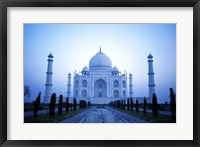 Framed Facade of the Taj Mahal, India