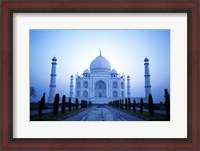 Framed Facade of the Taj Mahal, India