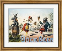 Framed Bock Beer