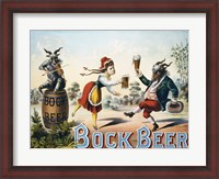 Framed Bock Beer