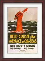 Framed Help Crush the Menace of the Seas
