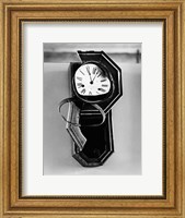 Framed Clock from Nagasaki, stopped at 11:02 AM, August 9, 1945 at the moment of the Atomic Bomb explosion,  Nagasaki, Japan