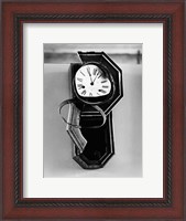 Framed Clock from Nagasaki, stopped at 11:02 AM, August 9, 1945 at the moment of the Atomic Bomb explosion,  Nagasaki, Japan