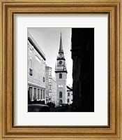 Framed Low angle view of a clock tower, Boston, Massachusetts, USA