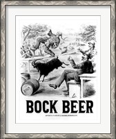 Framed Bock Beer celebration