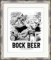 Framed Bock Beer celebration