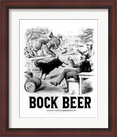 Framed Bock Beer celebration