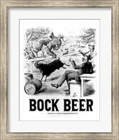 Framed Bock Beer celebration