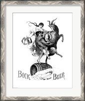 Framed Bock Beer Dance