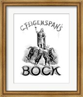 Framed C. Feigenspans Bock