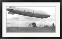 Framed Zeppelin - B&W