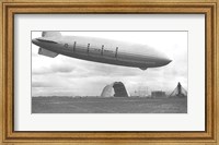 Framed Zeppelin - B&W