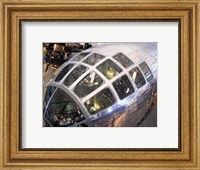 Framed Enola Gay Cockpit