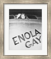 Framed Tibbets Enola Gay