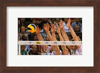 Framed Volleyball Block