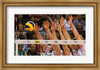 Framed Volleyball Block