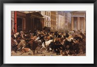 Framed Bulls and Bears in the Market