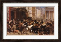 Framed Bulls and Bears in the Market