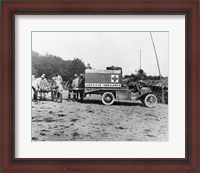 Framed Ambulance During World War I