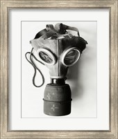 Framed Close-up of a Gas Mask