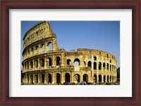 Framed Low angle view of a coliseum, Colosseum, Rome, Italy Landscape