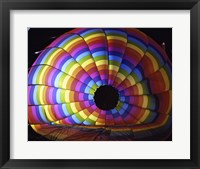 Framed Close-up of hot air balloon, Albuquerque International Balloon Fiesta, Albuquerque, New Mexico, USA