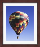 Framed Low angle view of a hot air balloon rising, Albuquerque, New Mexico, USA