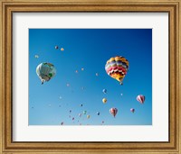 Framed Hot Air Balloons in New Mexico