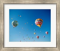 Framed Hot Air Balloons in New Mexico