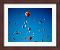Framed Swarms of Hot Air Balloons