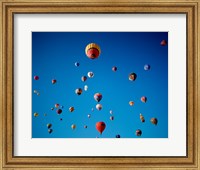 Framed Swarms of Hot Air Balloons
