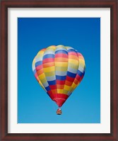 Framed Low angle view of a hot air balloon in the sky, Albuquerque, New Mexico, USA