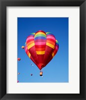 Framed Close up of a Hot Air Balloon