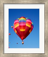 Framed Close up of a Hot Air Balloon