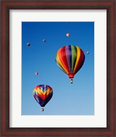 Framed Hot Air Balloons Going Up, Up and Away