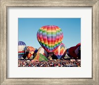 Framed Hot air balloons at Albuquerque Balloon Fiesta, Albuquerque, New Mexico, USA