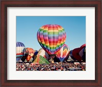 Framed Hot air balloons at Albuquerque Balloon Fiesta, Albuquerque, New Mexico, USA