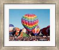 Framed Hot air balloons at Albuquerque Balloon Fiesta, Albuquerque, New Mexico, USA