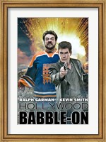 Framed Hollywood Babble-On