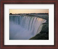 Framed High angle view of a waterfall, Niagara Falls, Ontario, Canada