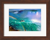 Framed Horseshoe Falls Niagara Falls Ontario, Canada