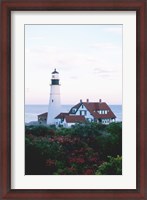 Framed Portland Head Lighthouse Cape And Field Elizabeth Maine USA