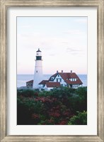 Framed Portland Head Lighthouse Cape And Field Elizabeth Maine USA